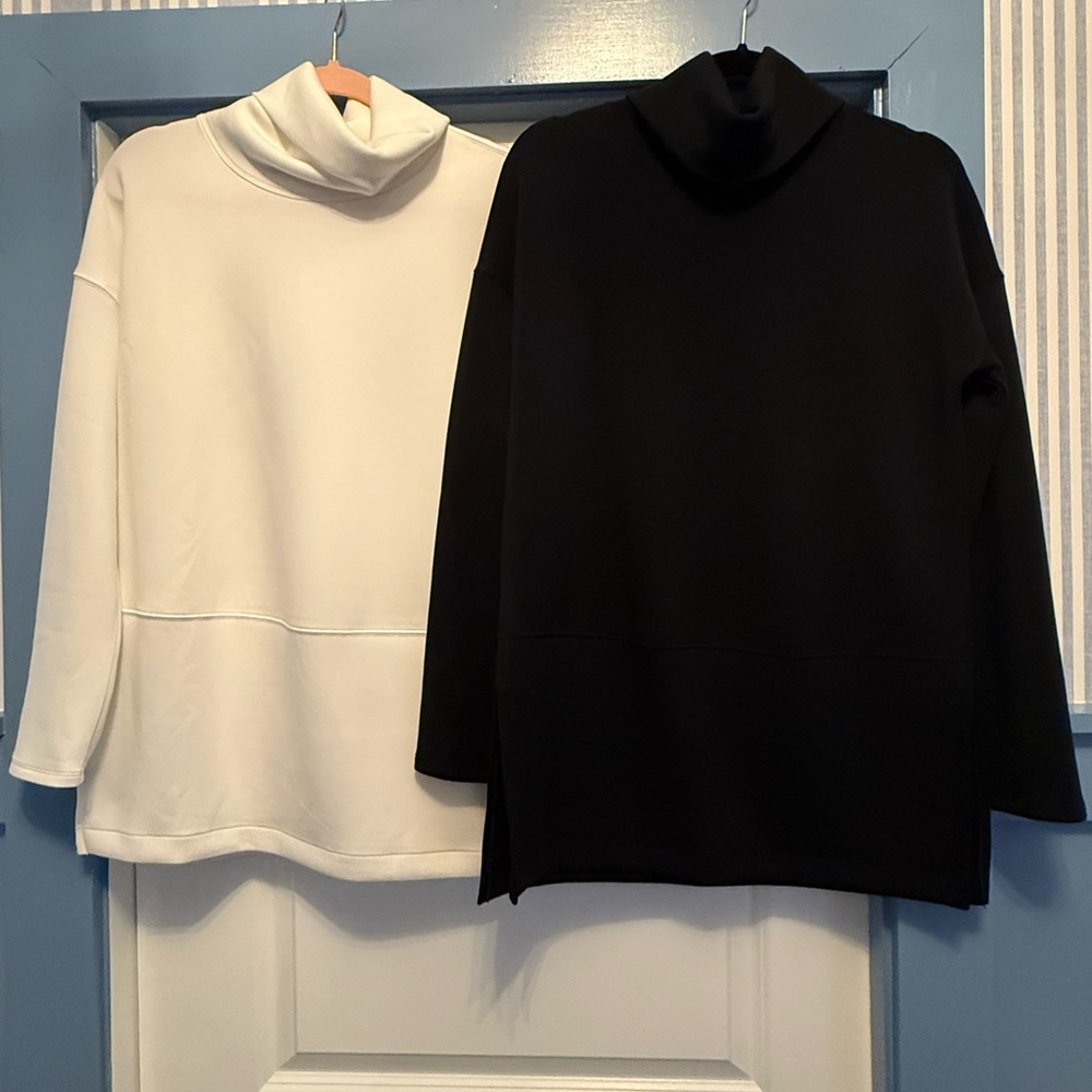 Spanx AirEssentials Turtleneck Tunics (2) - NWOT